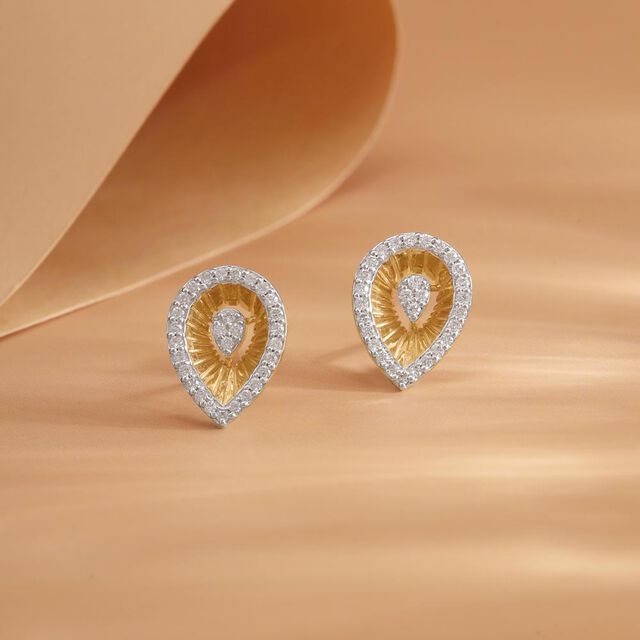 Halo Radiance Diamond Stud Earrings,,hi-res image number null