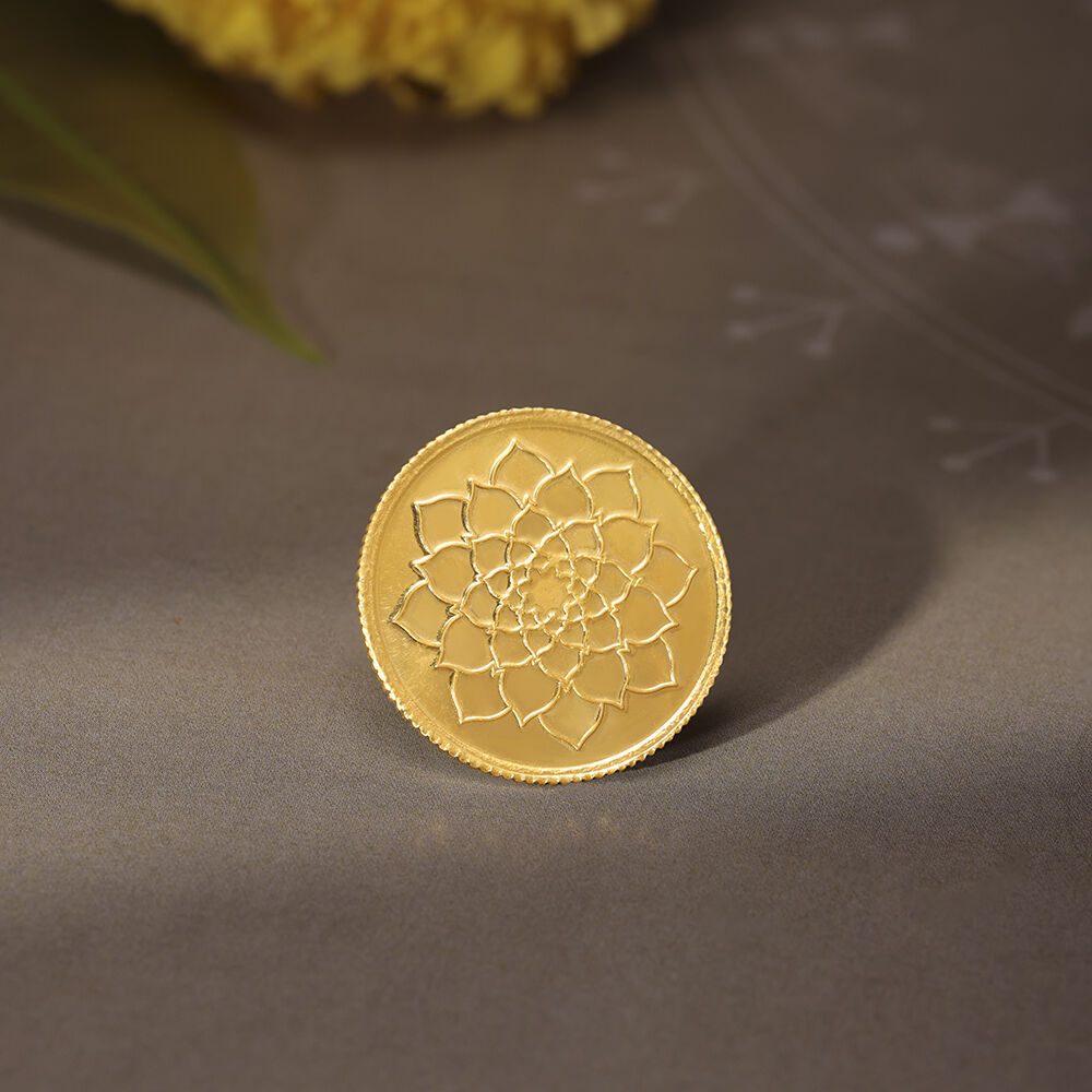 Tanishq 24k gold coin rate sale