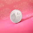 10 GM 999 Sacred Tulsi Leaf silver Coin,,hi-res view 1