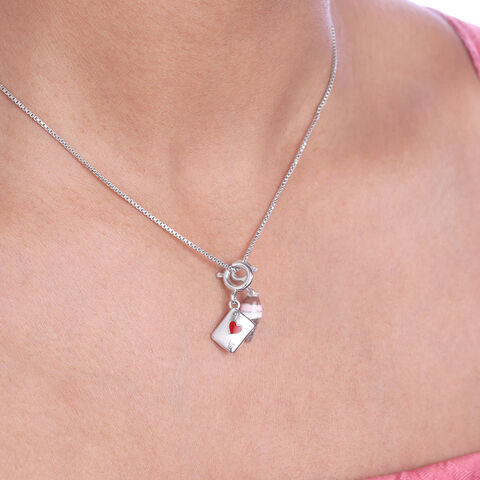 Love Letter Silver Charm