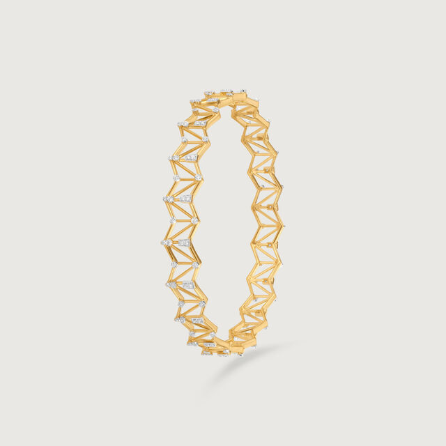 Radiant Lattice Diamond Bangle,,hi-res image number null