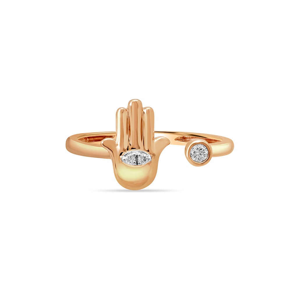 Hand of fatima ring gold on sale