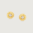 Daisy Blossom Diamond Stud Earrings,,hi-res view 3