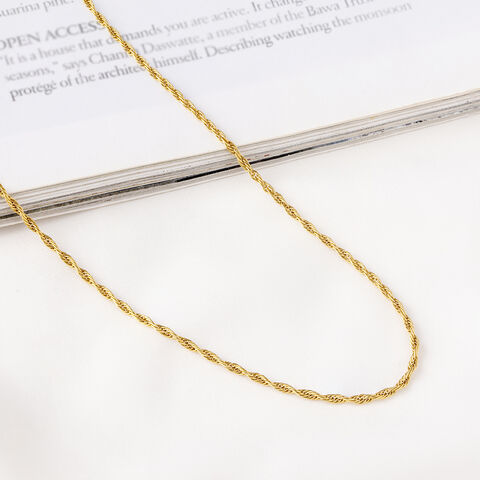 Classic Charm Gold Chain