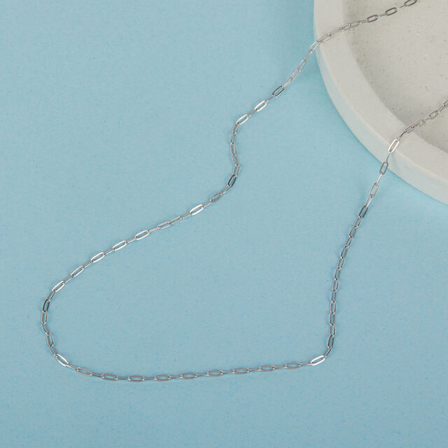 Buy Subtle Link Silver Chain Online Mia by Tanishq