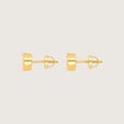 Pure Gleam Polki Stud Earrings,,hi-res view 2