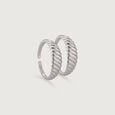 Groove Chic Silver Toe Rings,,hi-res view 3