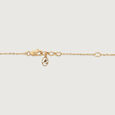Fluid Orbit Gold Necklace,,hi-res view 3