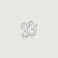 Radiant Flow Silver Toe Rings,,hi-res view 4