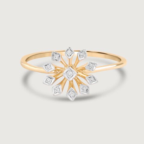 Whimsy Bloom Diamond Ring