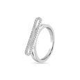 18 KT Alluring White Gold Diamond Ring,,hi-res view 1