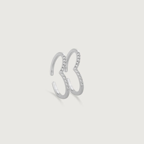 Sleek Edge Silver Toe Rings