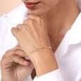 Infinite Charm 18KT Gold Bracelet,,hi-res view 2