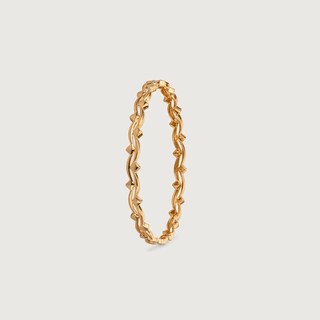 Fluid Weave Gold Bangle,,hi-res image number null