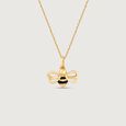 Little Bee Gold Pendant,,hi-res view 3