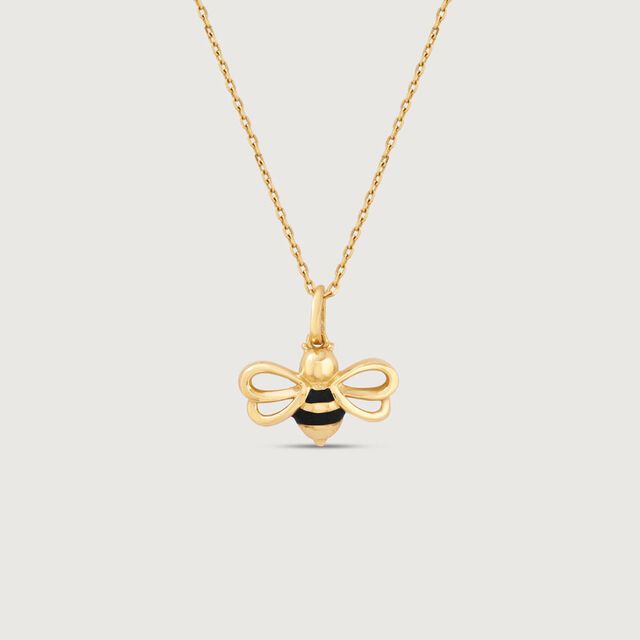 Little Bee Gold Pendant,,hi-res image number null