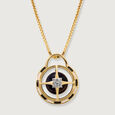 Eclipse Poise Reversible 14KT Diamond Pendant,,hi-res view 3