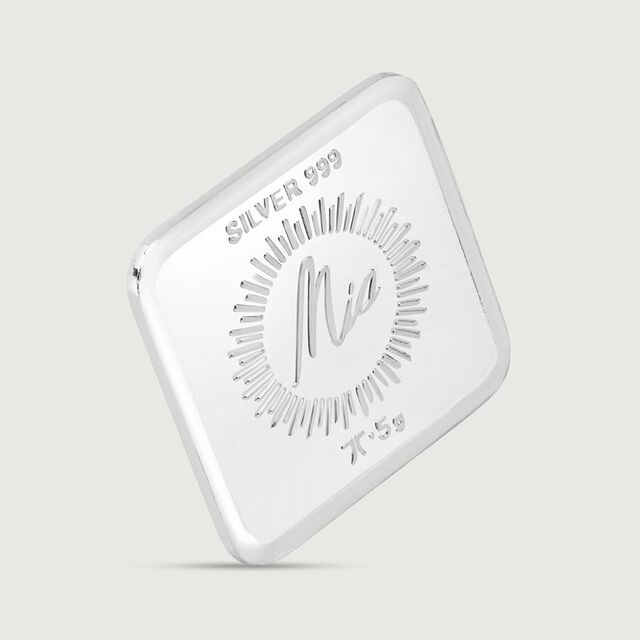 5 GM 999 Gayatri Mantra Silver Coin,,hi-res image number null