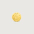 1 gm 24 Karat Tulsi Leaf Gold Coin (9999 Purity),,hi-res view 3