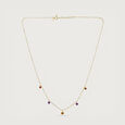 Playful Vibrant Amethyst Gold Necklace,,hi-res view 4