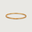 Sleek Textured Gold Bangle,,hi-res view 3