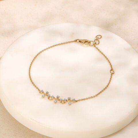 Delicate Bloom Diamond Bracelet