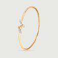 Dreamy Sprout Diamond Bangle,,hi-res view 4