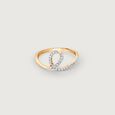 Infinity Flow Diamond Ring,,hi-res view 3