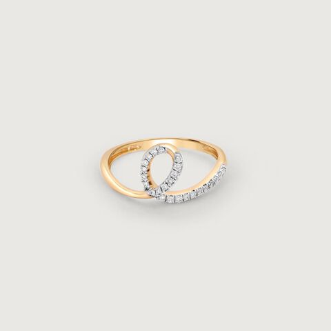Infinity Flow Diamond Ring