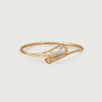 Glide Statement Diamond Bangle,,hi-res view 3