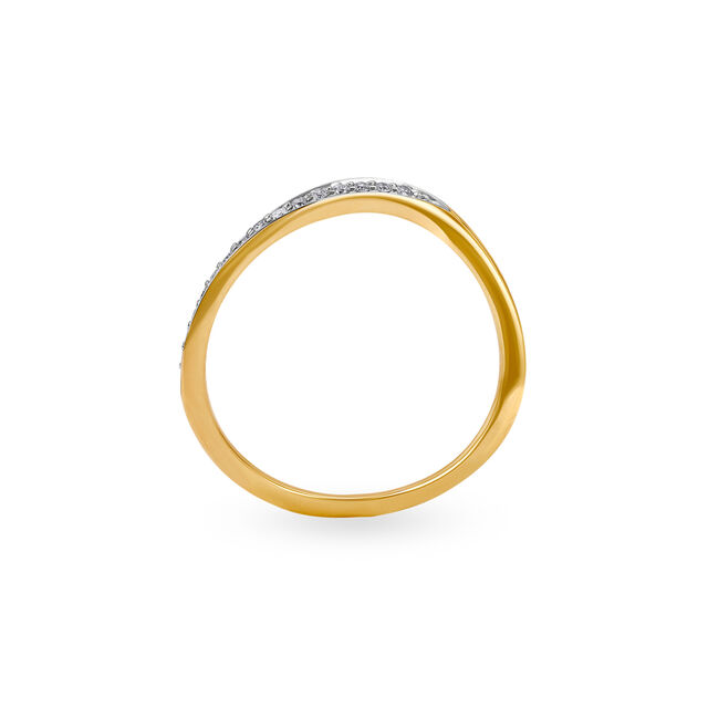14KT Yellow Gold Finger Ring,,hi-res view 3