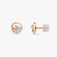 Orbit Flow Diamond Stud Earrings,,hi-res view 2