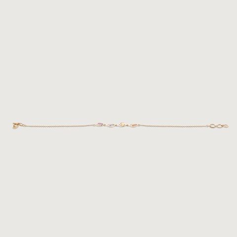 Prism Charm Sapphire Bracelet
