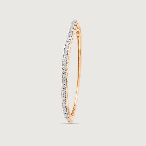 Sparkle Arch Diamond Bangle
