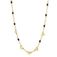 Mia Sutra DIY with Heart Shape Motif Multiple Stacking Charm Chain,,hi-res view 3