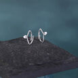 Sweet Glow Silver Toe Ring,,hi-res view 1