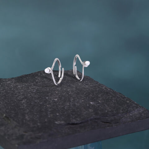 Sweet Glow Silver Toe Ring