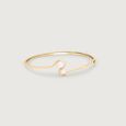 Lustrous Curve Pearl Bangle,,hi-res view 3
