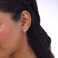 Sweet Buzz Diamond Drop Earrings,,hi-res view 2