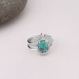 Cosmic Shine Stackable Silver Ring,,hi-res view 2
