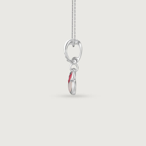 Cheerful Heart Silver Pendant