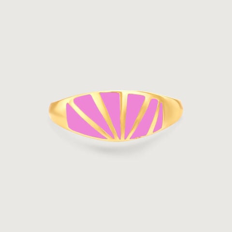 Airy Radiant Gold Ring