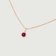 Crimson Aura Garnet Pendant,,hi-res view 5