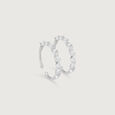 Subtle Glow Silver Toe Rings,,hi-res view 3