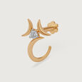 Starry Night Sparkle 14KT Diamond Nose Pin,,hi-res view 2