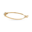 14KT Yellow Gold Diamond Bangle,,hi-res view 4