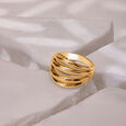 Chic Layers 18KT Gold Finger Ring,,hi-res view 1