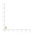 14KT Yellow Gold Diamond Stud Earrings,,hi-res view 4