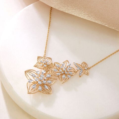 Flourishing Harmony Diamond Necklace