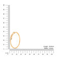 Mamma Mia 14 KT Yellow Gold Glow of Love  Bangle for Kids,,hi-res view 5